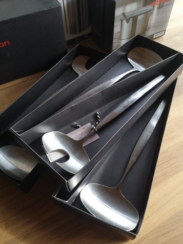 Stelton salad servers - salad,