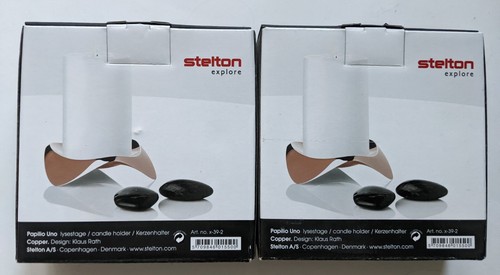 Set stelton copper candle - set, of