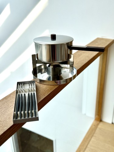 Danish stainless steel fondue - danish,