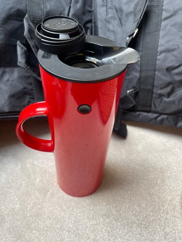 Stelton vacuum jug 1lt - jug,, red