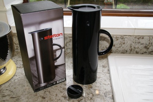 Stelton gloss black - black, vacuum